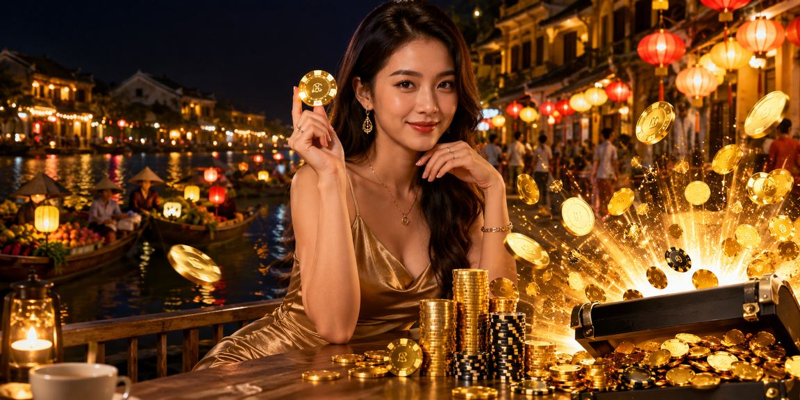 Người dùng tại Hội An xem thông tin cá cược bên tách cà phê sáng